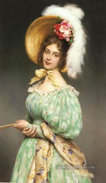  dame Tableau - Musette dame Eugène de Blaas